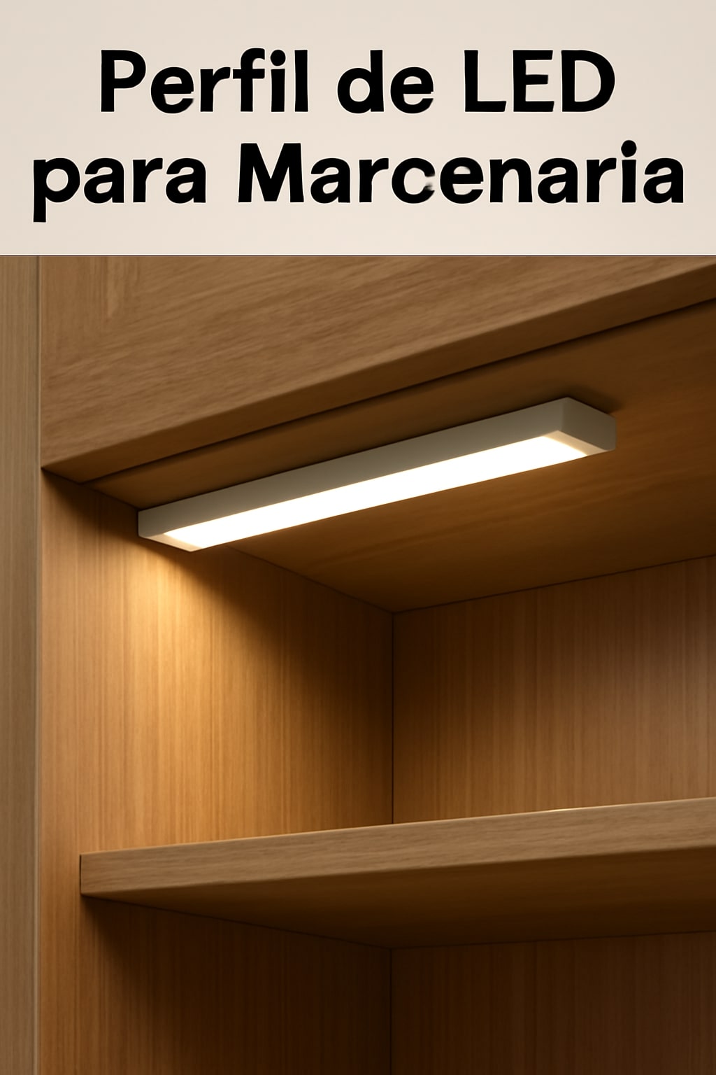 perfil de led para marcenaria