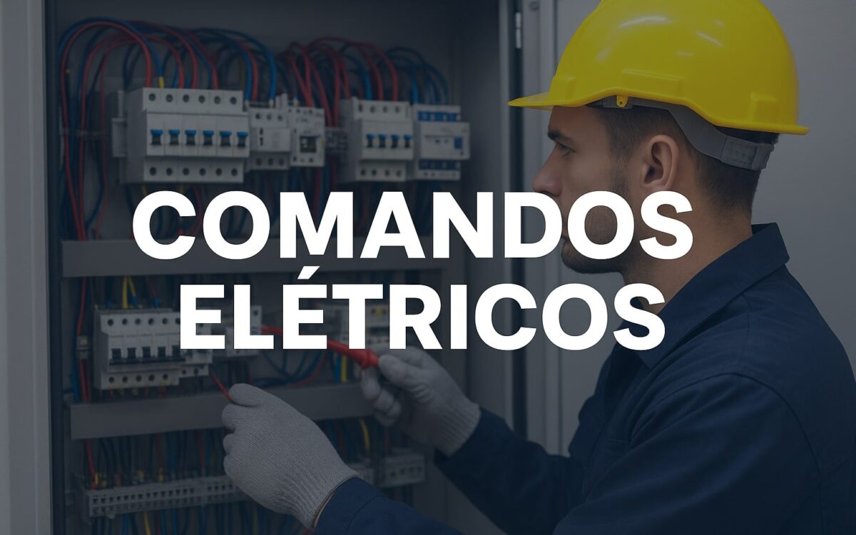 curso comandos elétricos online - eletricista industrial - eletricista campinas